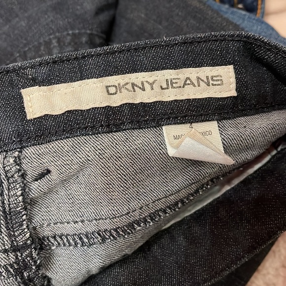 DKNY dark wash vintage denim - Picture 3 of 3